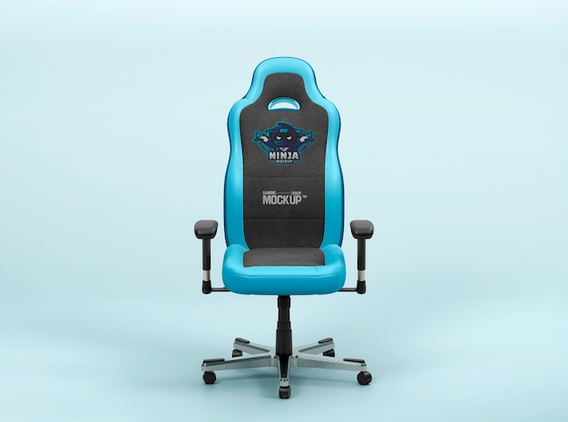 PSD gamer's chair mock-up design