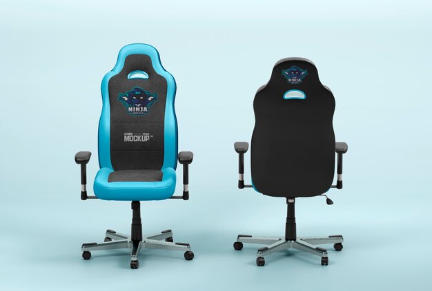 Gamer's chair mock-up design