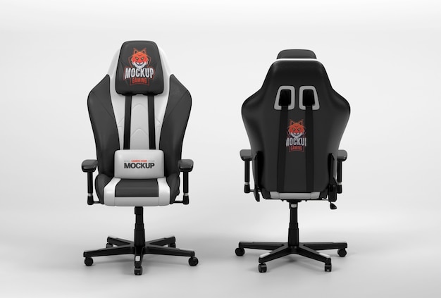 Gamer's chair mock-up design