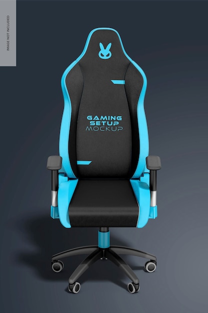 Gaming Chair Mockup Front View