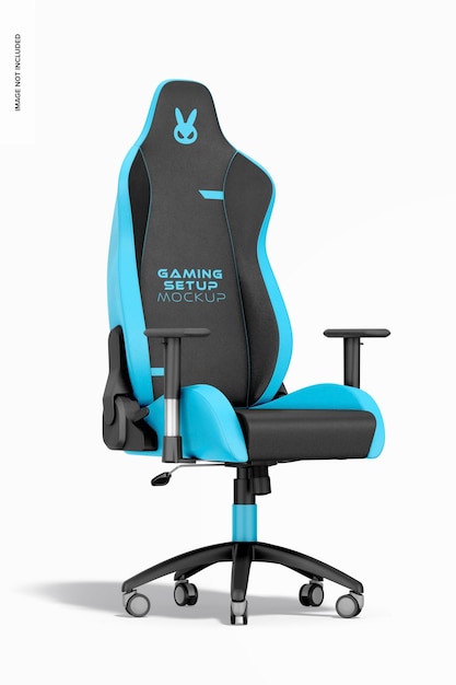 Gaming Chair Mockup Left View