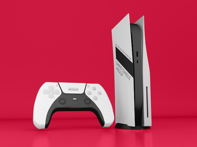 Gaming console mockup