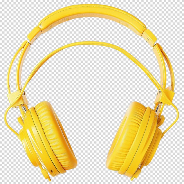 Gaming headphone isolated on transparent background