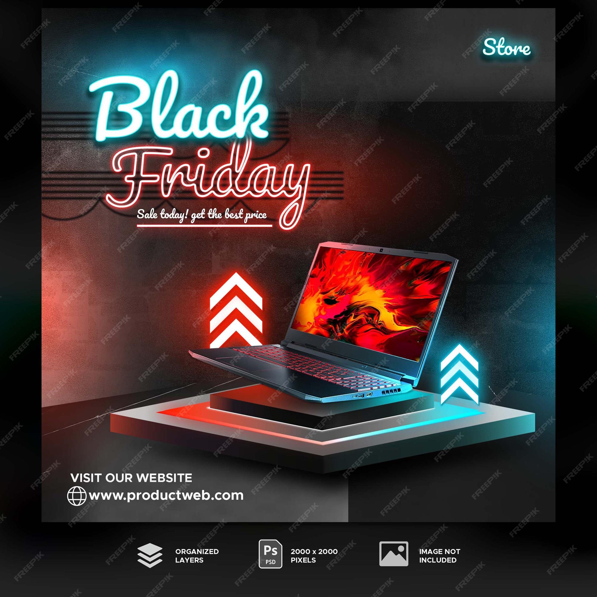 Social Media PC Gamer Com o Melhor Preço Black Friday PSD Editável  [download] - Designi