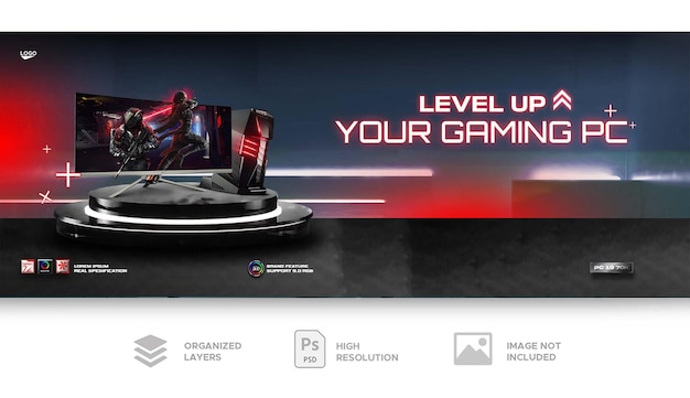 Gaming pc sale promotion banner