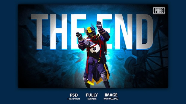 PSD gaming youtube attractive eyecatching colorful thumbnail