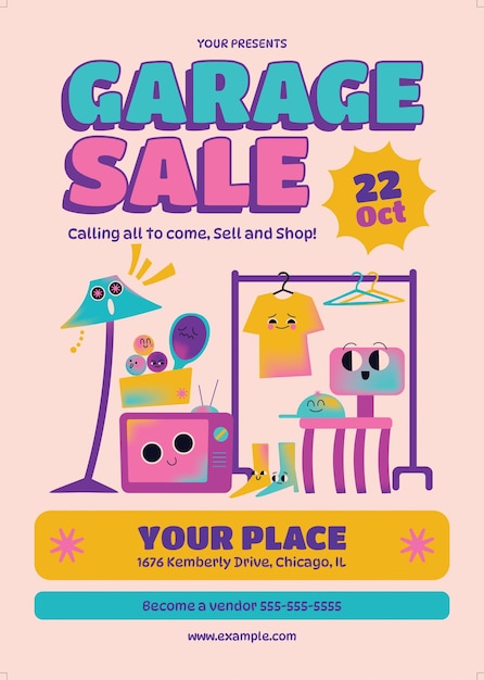 Garage Sale Flyer