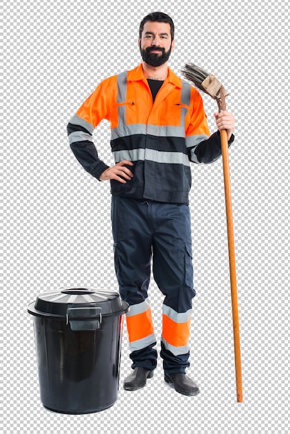 PSD garbage man