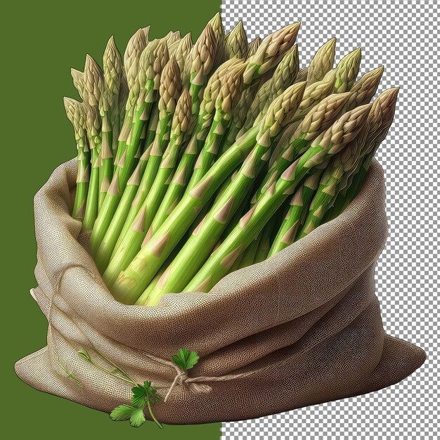 PSD garden's asparagus gift png