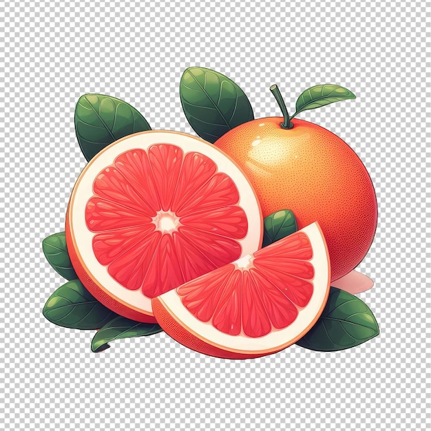 PSD gardenfresh grapefruits png