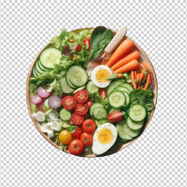 PSD Салатная миска gardenfresh png