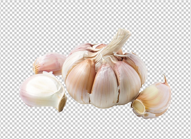 Garlic on alpha layer