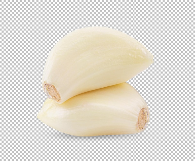 PSD garlic cloves on alpha layer