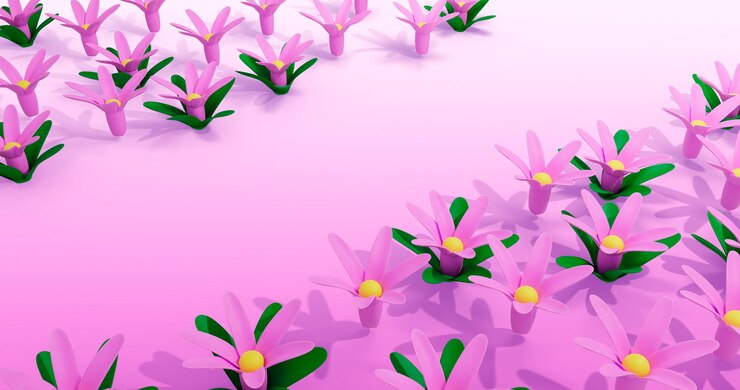 PSD garlic flower background
