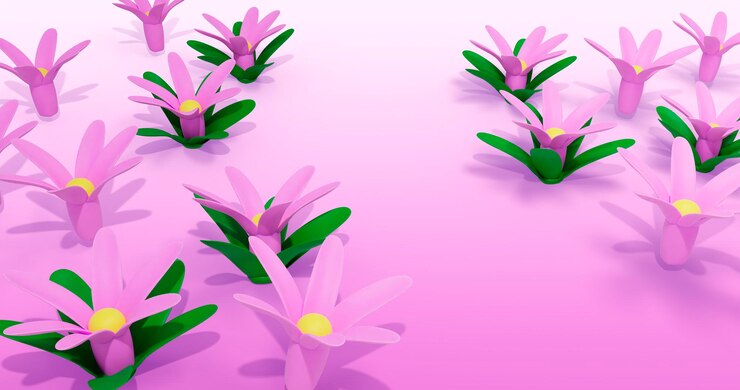 PSD garlic flower background