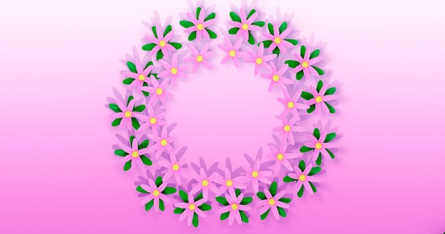garlic flower background