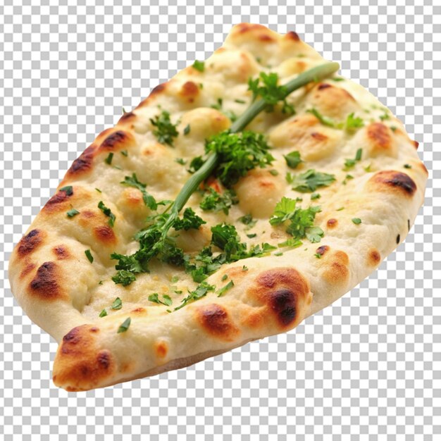 PSD garlic naan transparent background