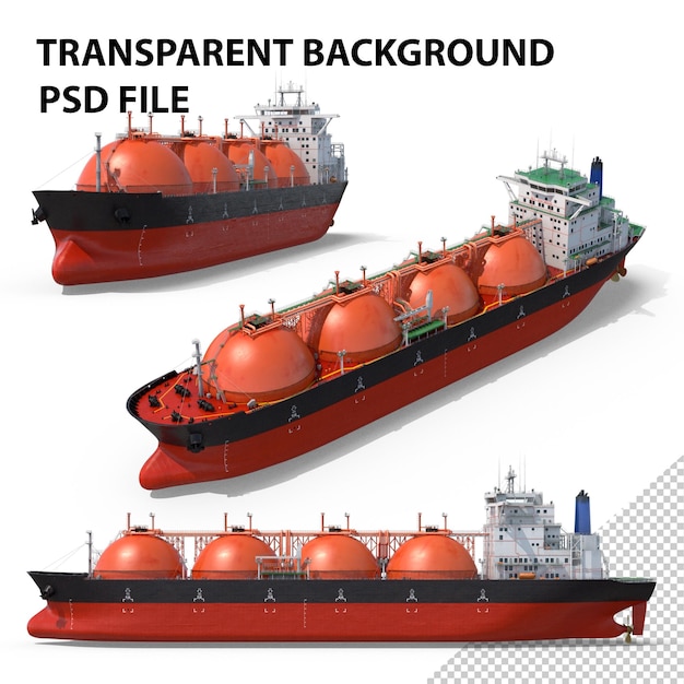 Gas carrier ship png