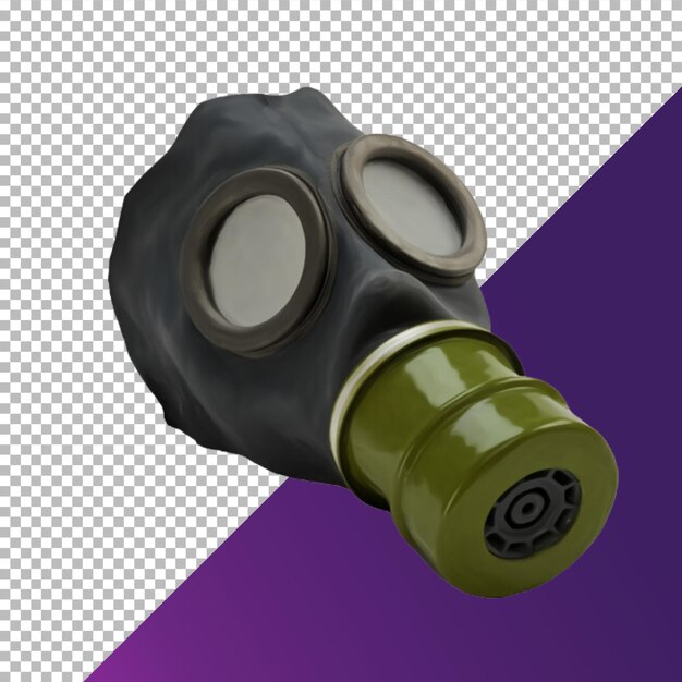 Gas mask object for halloween