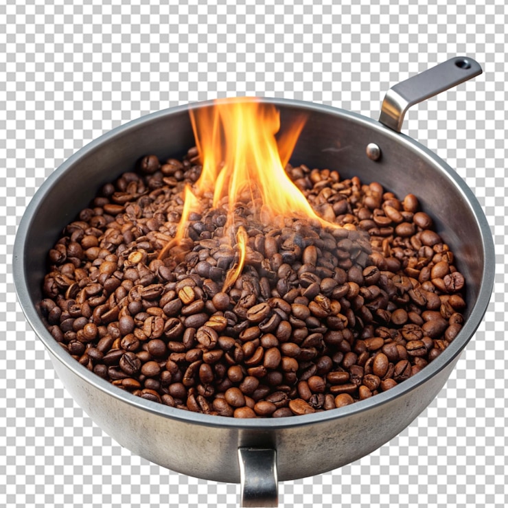 PSD gebakken koffiebonen collage