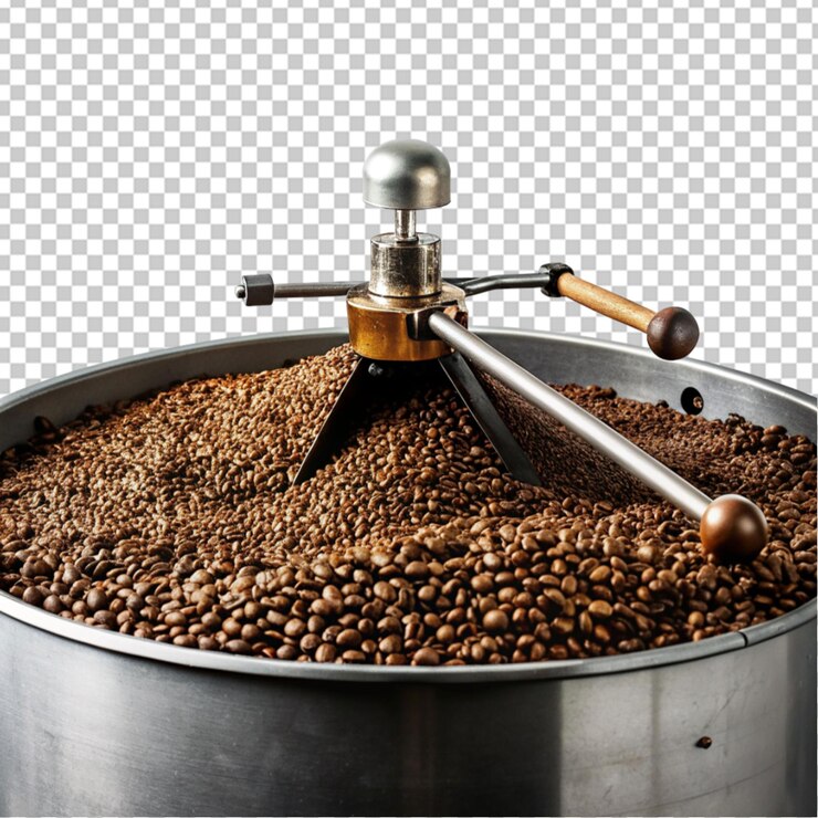 PSD gebakken koffiebonen collage