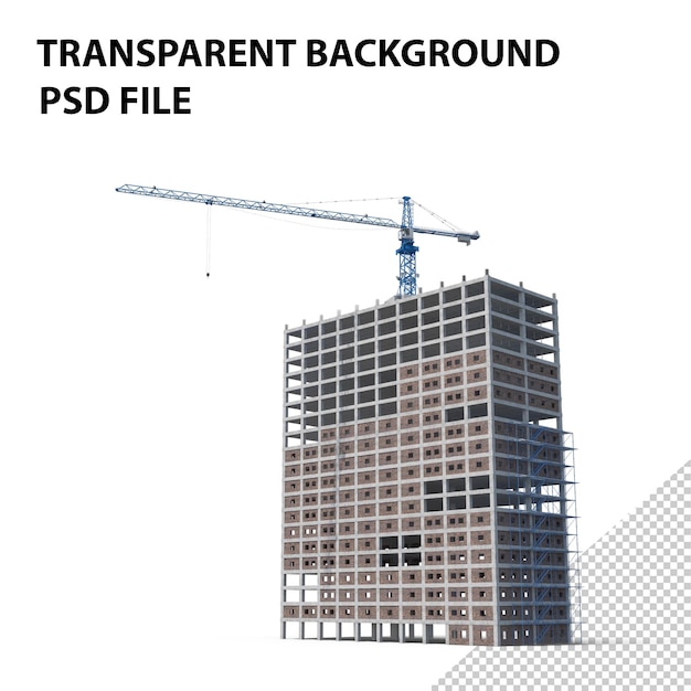 PSD gebouwbouw png