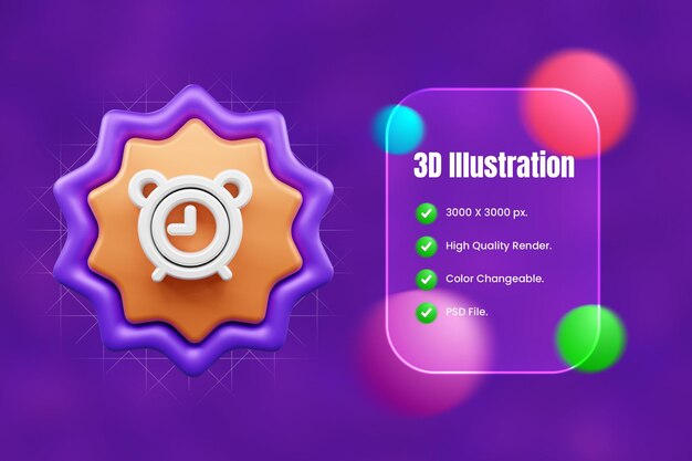 Gebruikersinterface 3d icoon illustratie of gebruikersinterface web en apps icoon