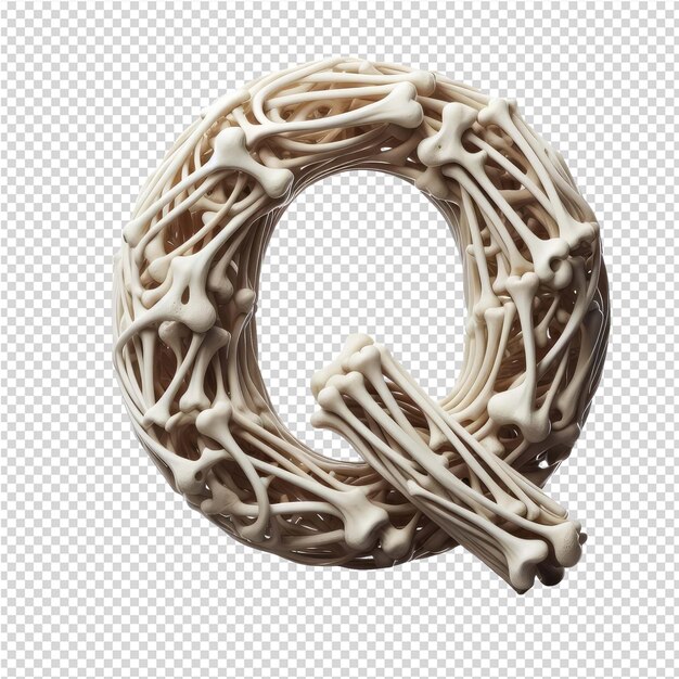 Geïsoleerde 3d-brief op een helder png-doek