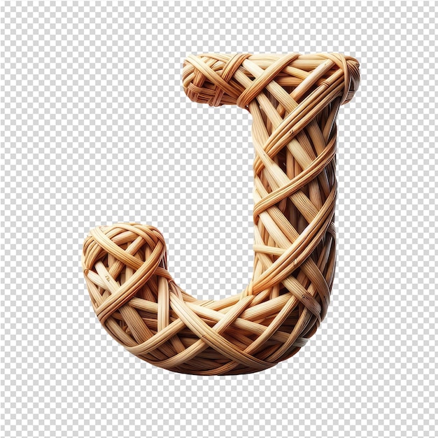 Geïsoleerde 3d-brief op een helder png-doek