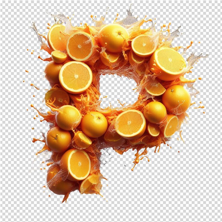 PSD geïsoleerde 3d-brief op een helder png-doek