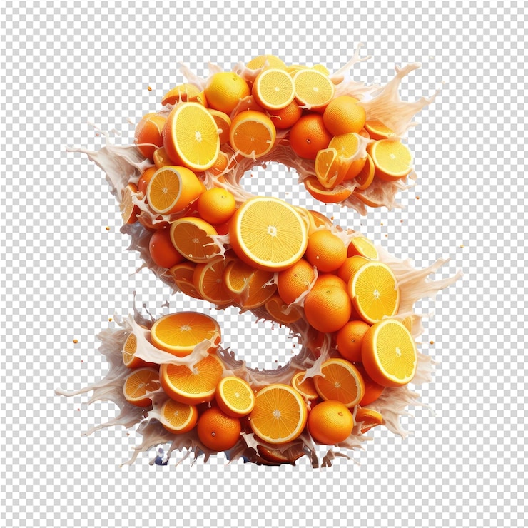 PSD geïsoleerde 3d-brief op een helder png-doek