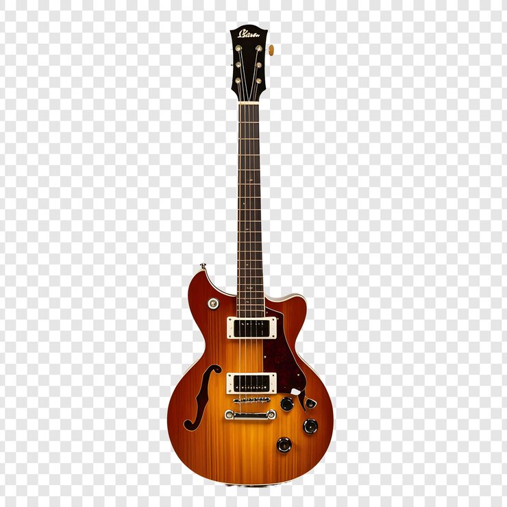 PSD geïsoleerde akoestische gitaar