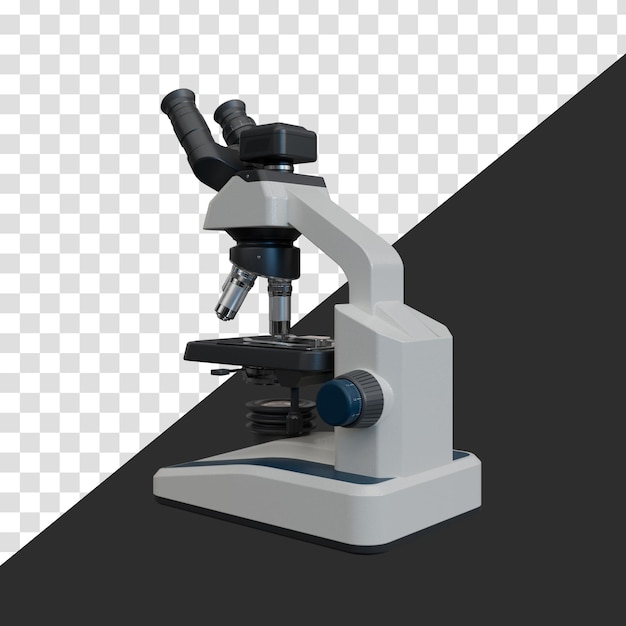 geïsoleerde microscoop