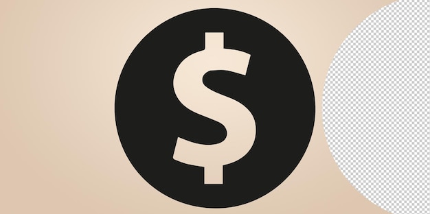 Geld pictogram PNG op transparante achtergrond