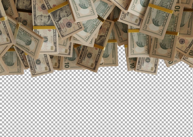 geldstapel van twee Amerikaanse dollarrekening grote resolutie voor bedrijfsfinanciën nieuwsachtergrond