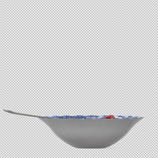 PSD gelei dessert 3d geïsoleerd render