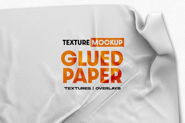 Gelijmd papier textuur