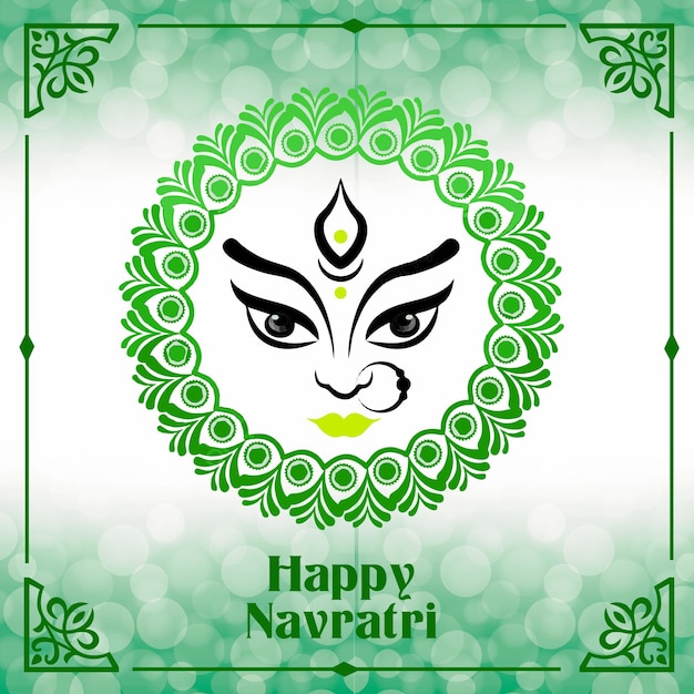 gelukkig Navratri-ontwerp