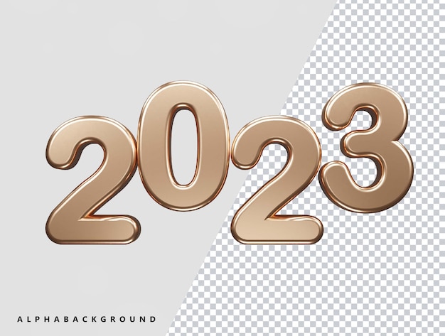 Gelukkig nieuwjaar 2023 teksteffect