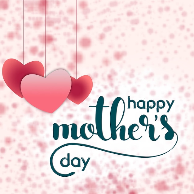 Gelukkige Moedersdag, mama houdt van je.