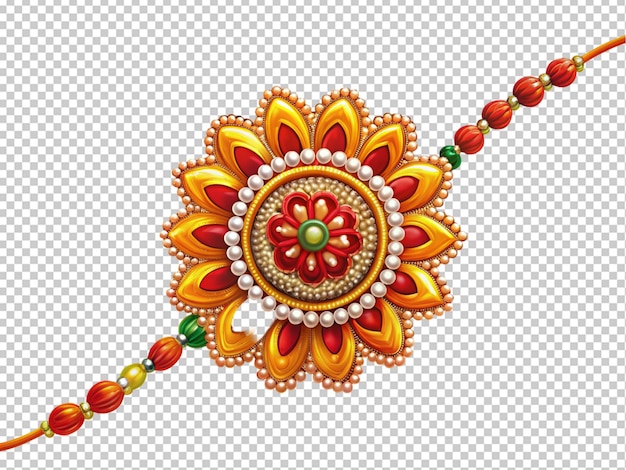 PSD gelukkige raksha bandhan met rakhi.