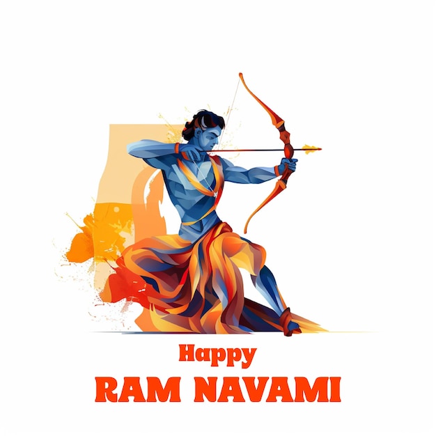 PSD gelukkige ram navami