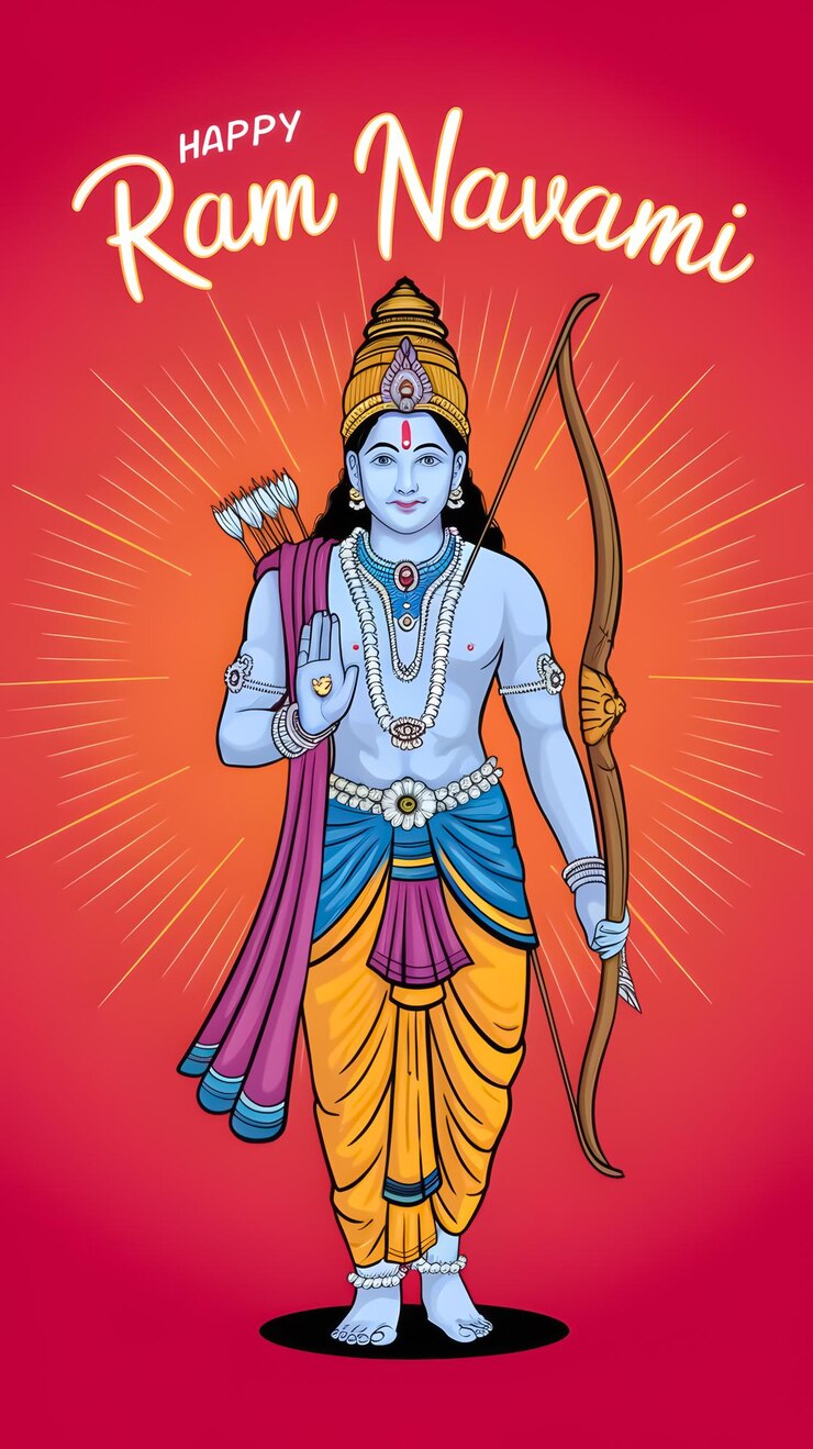 PSD gelukkige ram navami.