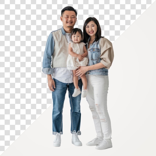 Gemengde Aziatische familie mensen persoon foto