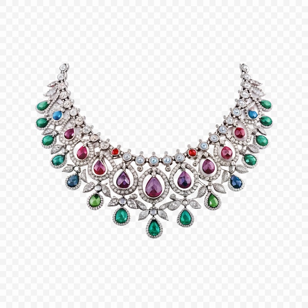 Gemstone Statement Necklace