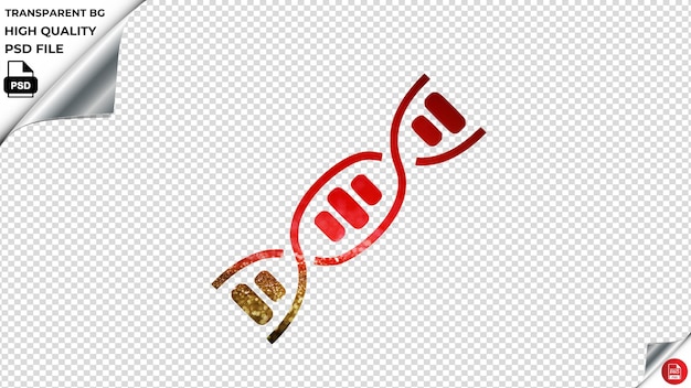 PSD gene glitter gold and red paint psd transparent