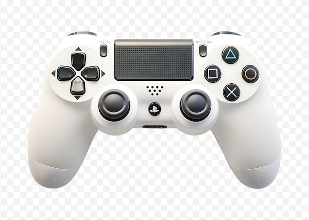 透明な背景のジェネリックゲームコントローラー