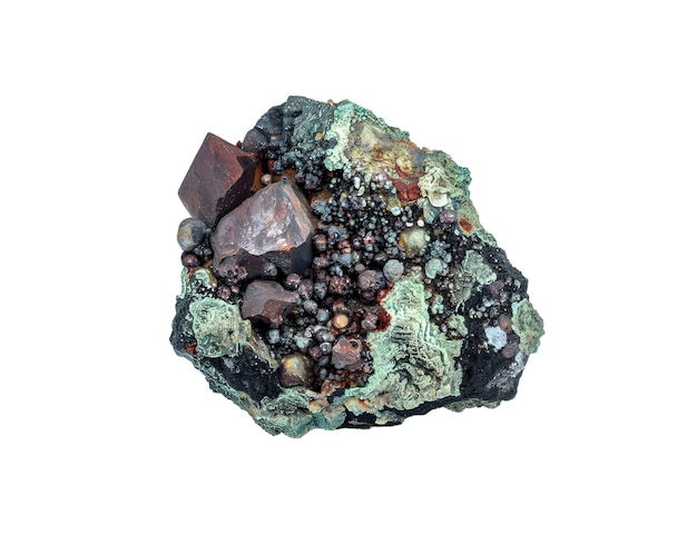 PSD geocronite jordanite sfalerite pirite e fluorite fondo trasparente