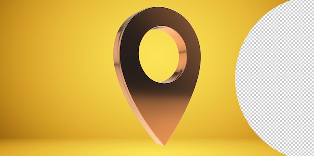 geolocalization vector icon isolated on transparent background