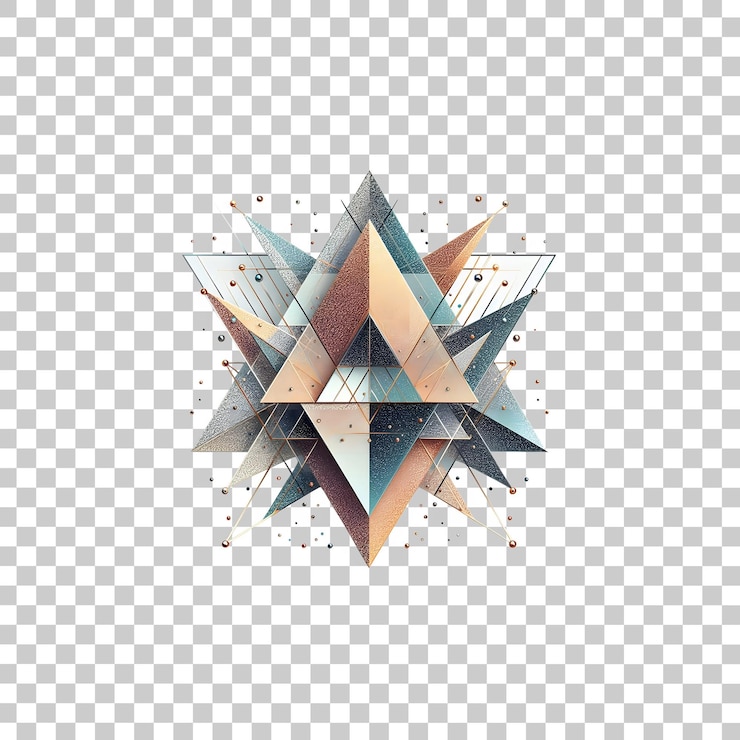 PSD a geometric design with the word  x  on it